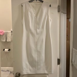 White Tahari Dress